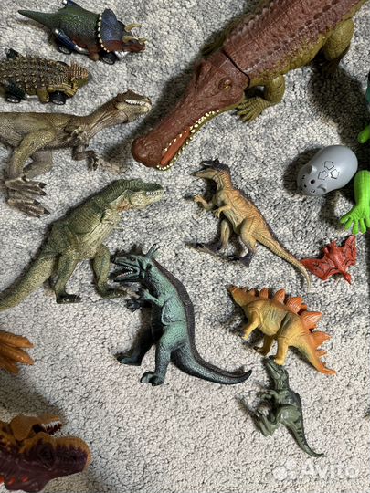 Игрушки динозавры ящеры