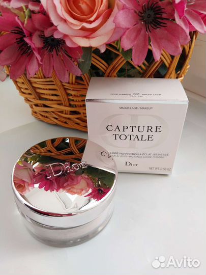 Dior. Пудра. Роскошная,рассыпчатая. Оригинал