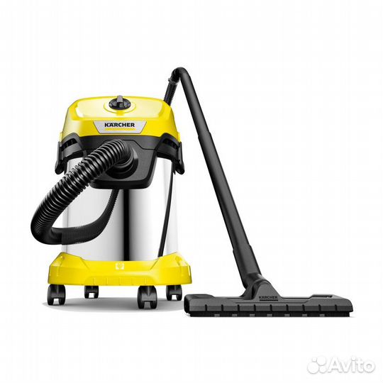 Строительный пылесос Karcher WD 3 S V-17/4/20 +