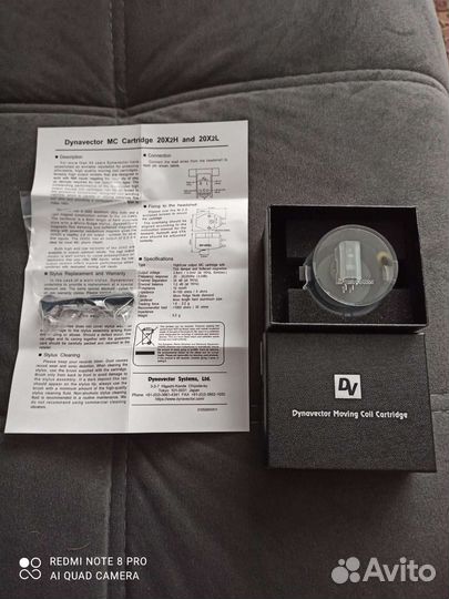 MC головка звукосниматель Dynavector DV-20X2 high