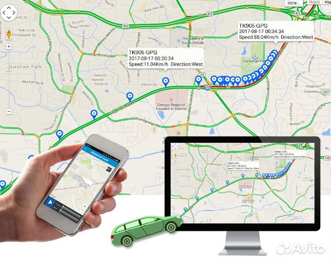 GPS трекер для автомобиля TK star 905