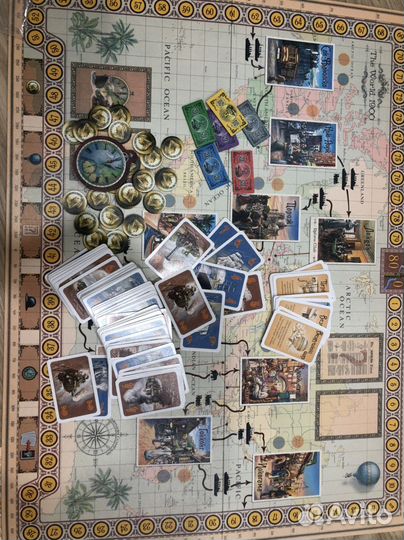 Настольная игра «Вокруг света за 80 дней»