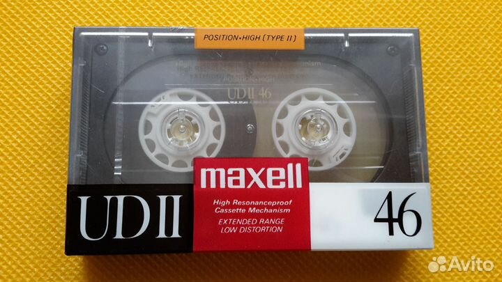 Аудиокассеты запечатанные maxell