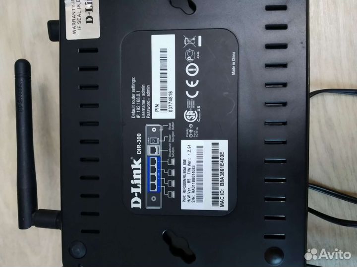 Wi-fi роутер d-link 300