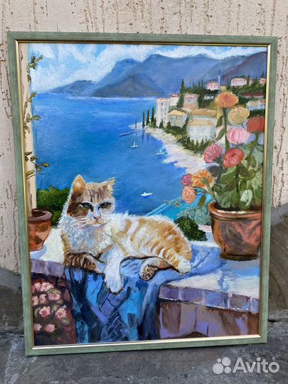 Картина «Кот на отдыхе»