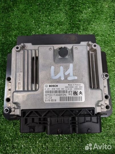 Блок управления двс Peugeot Partner B9 2014