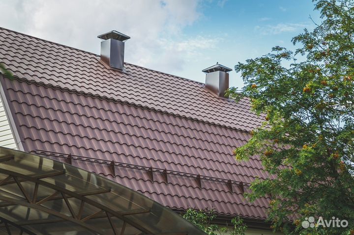 Металлочерепица Classic, профнастил, сайдинг