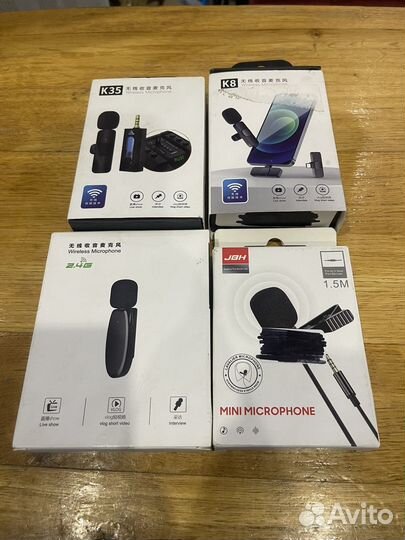 Беспроводной микрофон-петличка K35