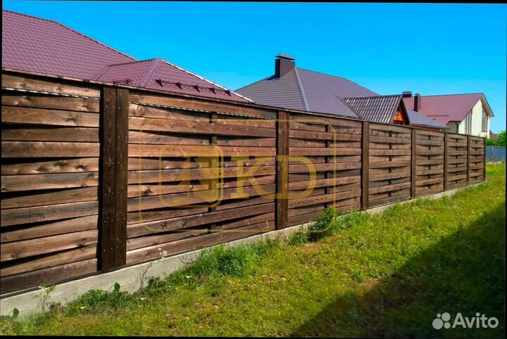 Доска для забора от производиеля