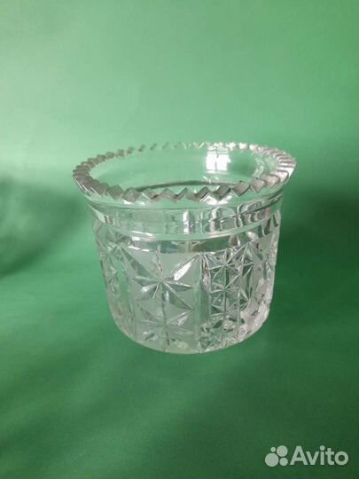Винтажные вазы из хрусталя