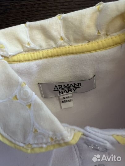 Боди Roberto Cavalli, Armani baby 68 новый