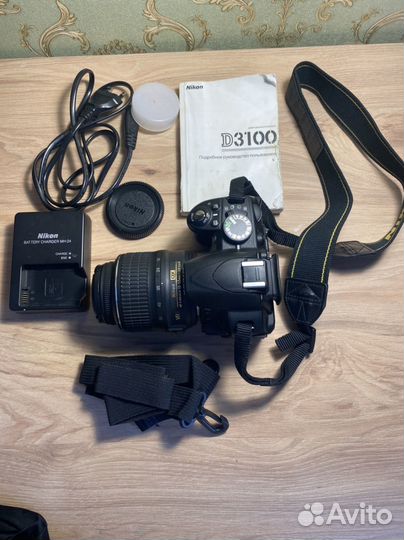 Фотоаппарат nikon d3100 18-55mm