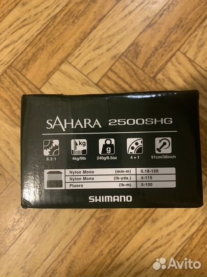 Катушка Shimano Sahara 2500shg (6.2:1)