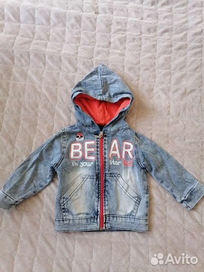 Джинсовый костюм для мальчика