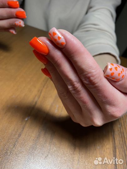 Наращивание ногтей, гель-лак