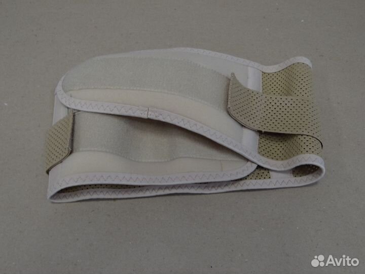 Бандаж дородовый бежевый с мягкими панелями