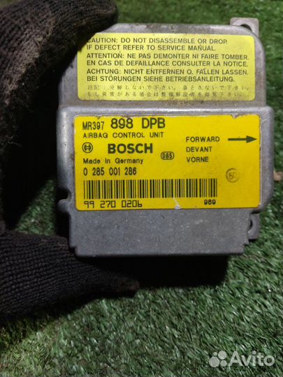 Блок управления AIR BAG Mitsubishi Carisma