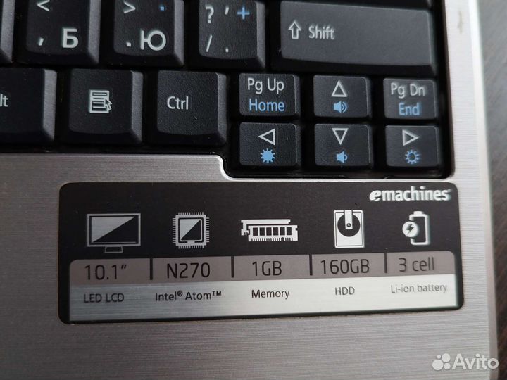 Ноутбук emachines