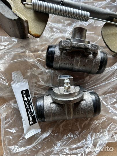 Колодки тормозные барабанные