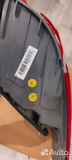 Фонарь задний правый kia rio 3