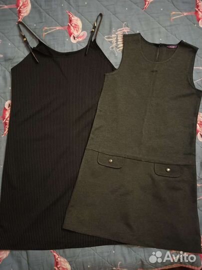 Школьные вещи и а девочку пакетом, на рост 158-164