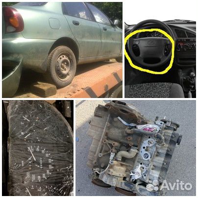 Двери Chevrolet Lanos Zaz Chance 2012гв с разборки