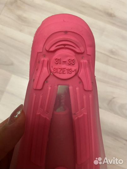 Новые ласты детские розовые снорклинг дайвинг