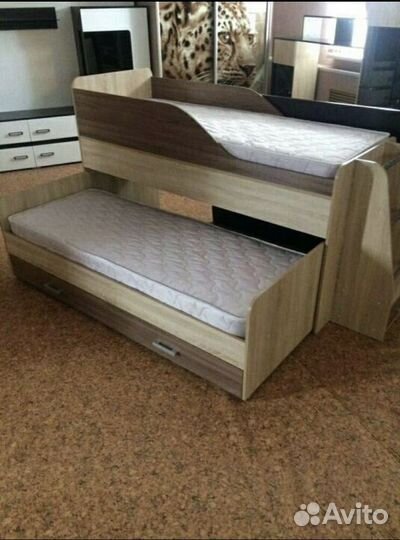 Кровать умка двухъярусная