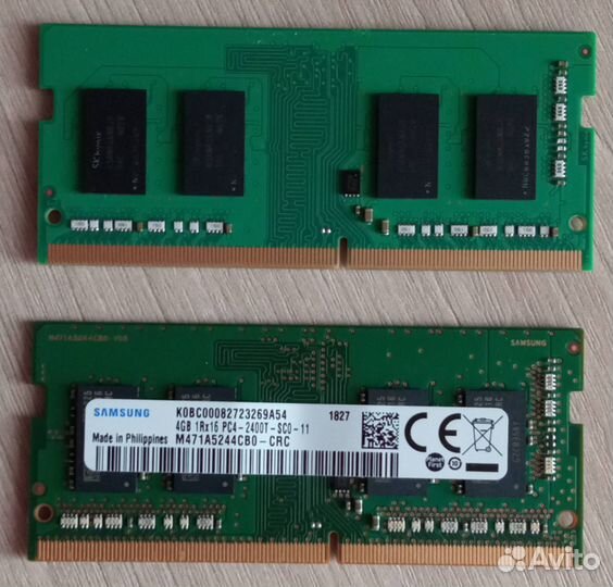 DDR4 6 Gb SO-dimm