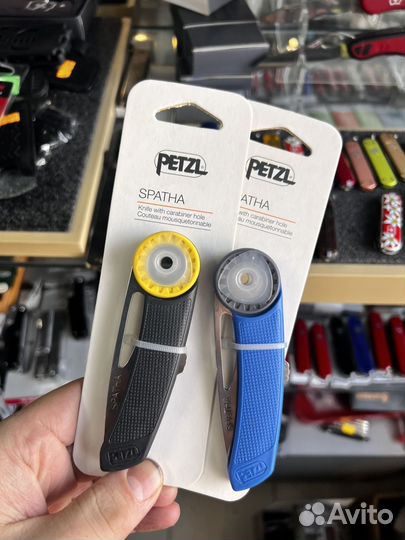 Нож туристический petzl spatha