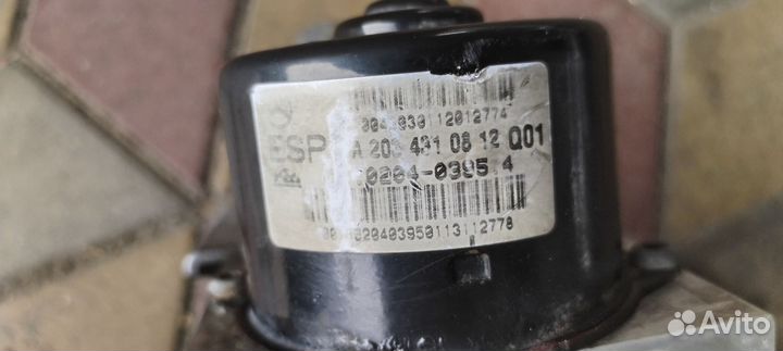 Блок abs mercedes w203