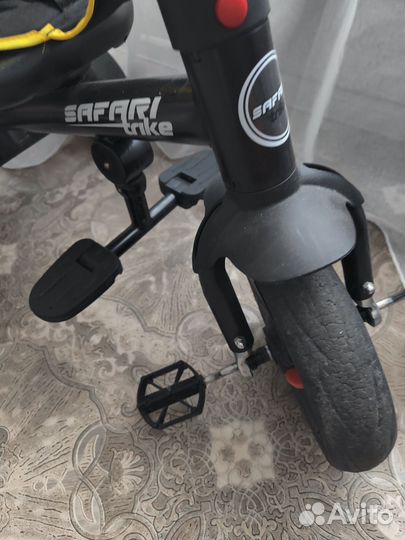 Детский велосипед с родительской ручкой