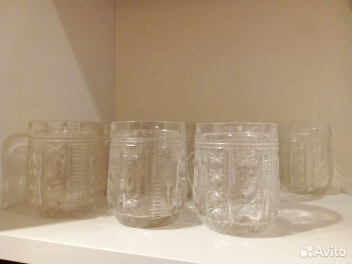 Кружки хрусталь СССР