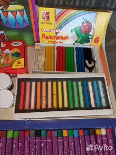 Набор творчества пастель краски+