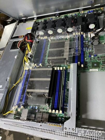 Сервер supermicro cse-815 ddr3