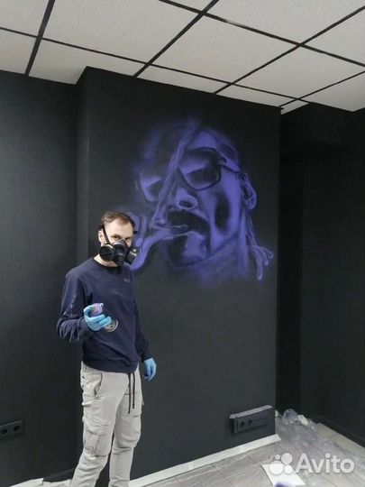 Роспись стен, граффити