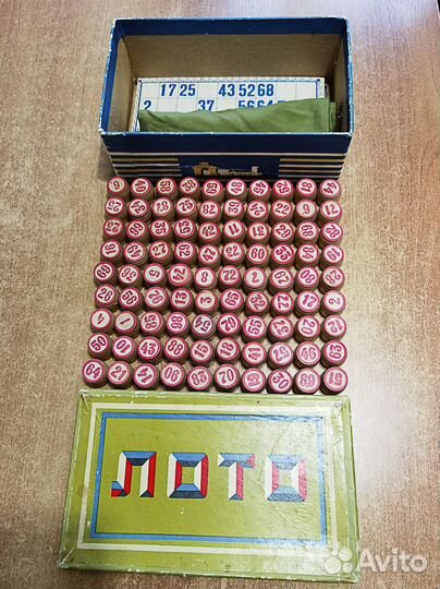 Игра русское лото СССР