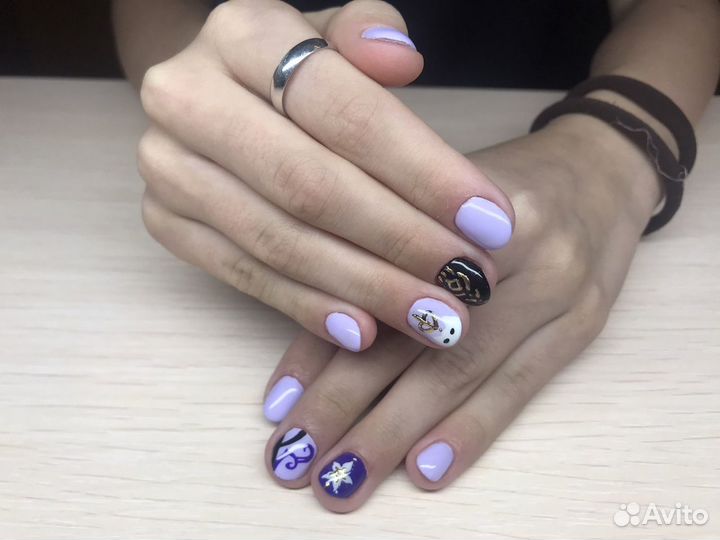 Модель на маникюр