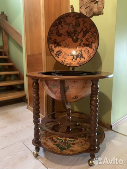 Глобус бар напольный