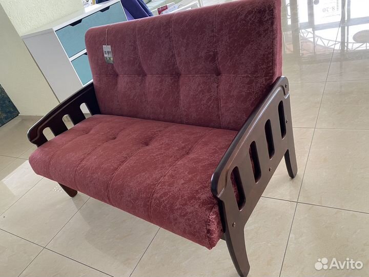 Мини-диван деревянный Ретро