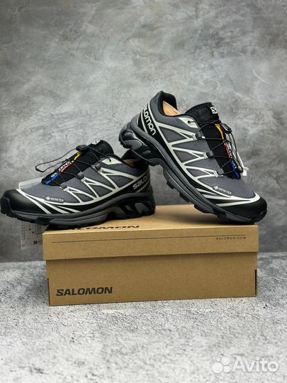 Salomon XT-6 Gore-Tex Black Lunar Rock