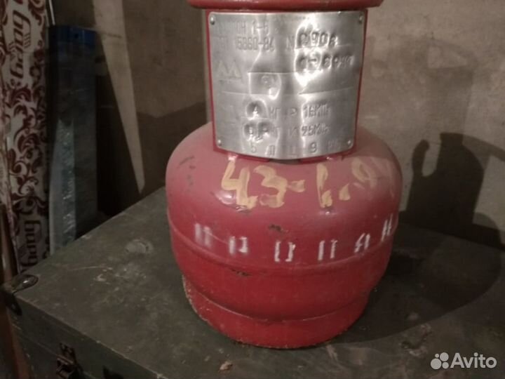 Пропановый баллон на 5 литров