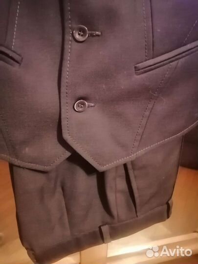 Костюм жилетка и брюки, 36 р