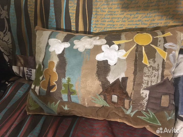 Изготовление декоративных подушек, покрывал