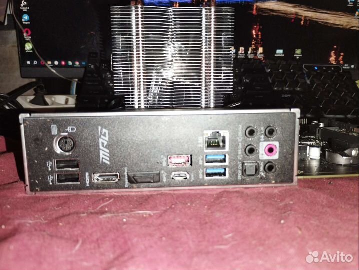 Материнская плата с процессором i5 10400f