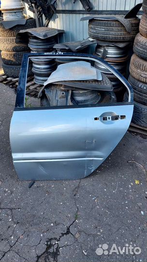 Дверь задняя левая Mitsubishi Lancer 9. 2003-2009г