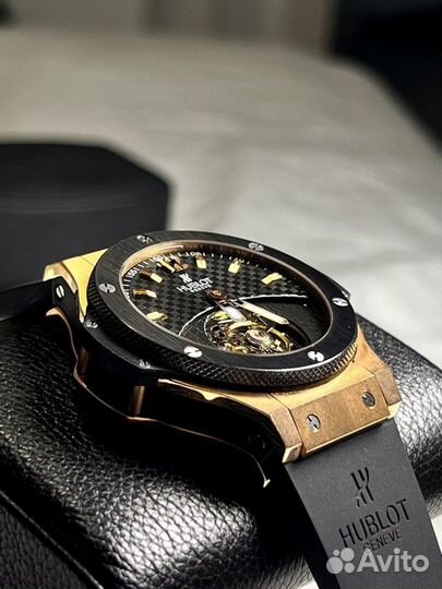 Часы мужские Hublot big bang tourbillion