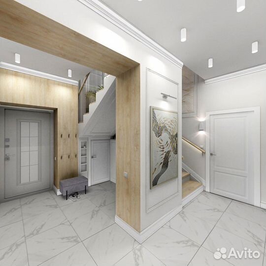 Дизайн проект интерьера дома, квартиры