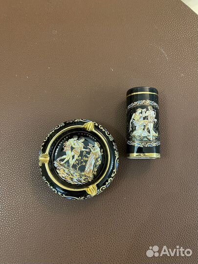 Греческий фарфор. Набор для курения