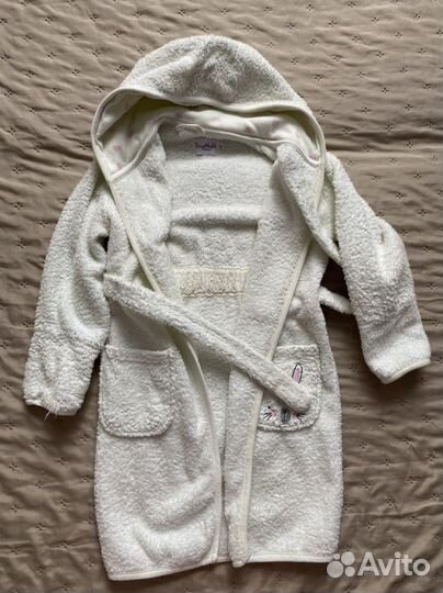 Детский махровый халат 110-116